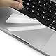 Trackpad-Schutzhülle für 33 cm (13 Zoll) MacBook Air 13,6 Zoll (34,5 cm) M4 Chip A3240, transparent, wasserdicht, kratzfest, staubdicht, Laptop-Tastatur, Touchpad, Schutzzubehör (matt)