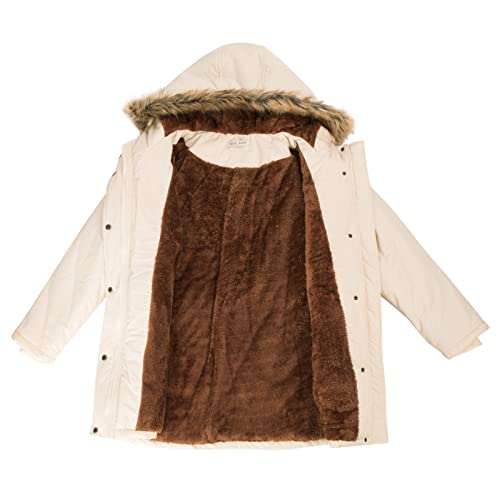 image for Kate Kasin Women's Thickened Parka Coat Anoraks Outwear Winter Long Ja