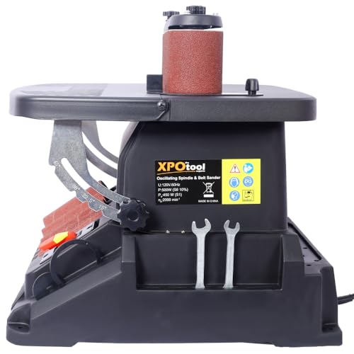 VroomAuto Vertical Oscillating Spindle and Belt Sander