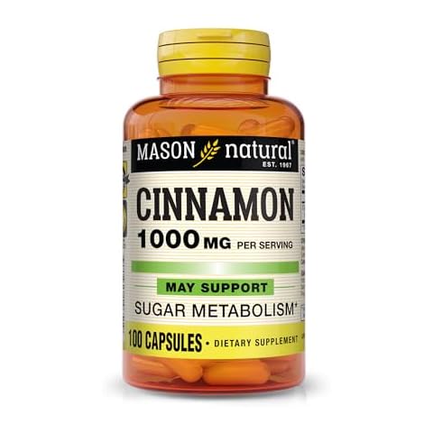 Mason Cinnamon 1000 mg Capsules Cover
