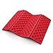 AceCamp 3940 Portable Lightweight Mini Waterproof Folding Mat, Foam Sitting Pad for Outdoor Activities, Foldable Kneeling and Seat Cushion for Comfort, Red