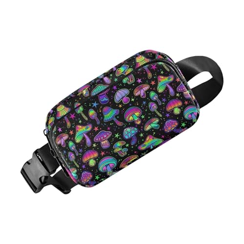 Riñonera mujer con correa ajustable reflectante bolsa unisex móvil 2