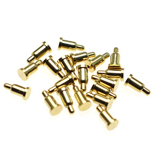 Image of MEETOOT 20pcs Spherical Tipped Spring Loaded Probes Testing Pins Patch Thimble 4mm