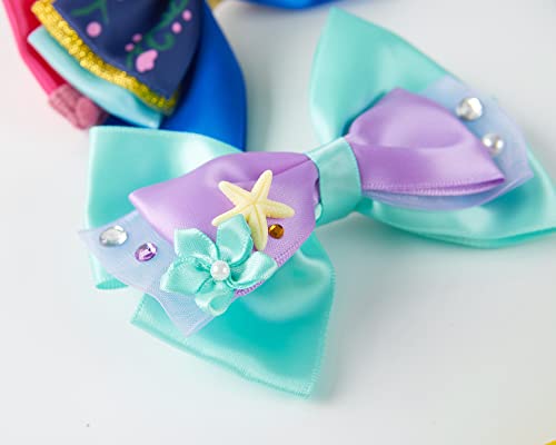 Set de 10 pinzas de moño para cabello de niñas y mujeres miniatura 4