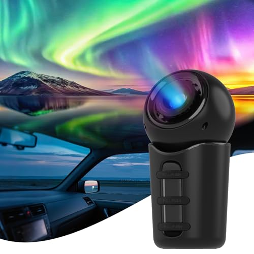 Orbislux Night Light Galaxy Star Projector, Car Roof Lights, Portable Wireless Romantic Interior Car Star Lights, Portable Night Light Decorations for Car, Ceiling, Bedroom