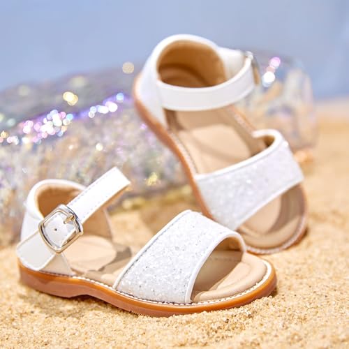 Image of Kiderence Toddler Girls Sandals Little Girls Kids Summer Shoes Toddler Sandals