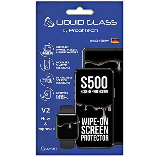 Up To 40% OFF Liquid Glass Screen Protector with $500 Screen Protection - Scratch Resistant Wipe On Coating for All Apple Samsung and Other Phones Tablets Smart Watches - Universal Up To 40% OFF Liquid Glass Screen Protector with $500 Screen Protection - Scratch Resistant Wipe On Coating for All Apple Samsung and Other Phones Tablets Smart Watches - Universal