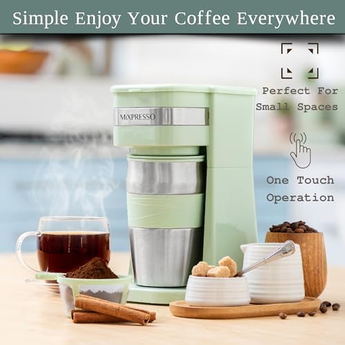 Mixpresso Green Single Serve Maker