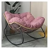 Sedia a dondolo versatile per interni ed esterni: questa sedia a dondolo è progettata per offrire flessibilità, rendendola perfetta sia per uso interno che esterno. Sia che tu voglia rilassarti in soggiorno, sul balcone, nel cortile o in campeggio, puoi goderti una comoda esperienza di seduta. Ideale per qualsiasi ambiente, esalta i tuoi momenti di relax.
