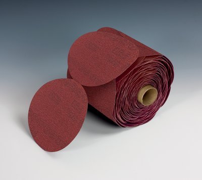 Scotch-Brite Cubitron II Stikit Film Disc Roll 375L, 5 x NH P280, 100 Discs per Roll