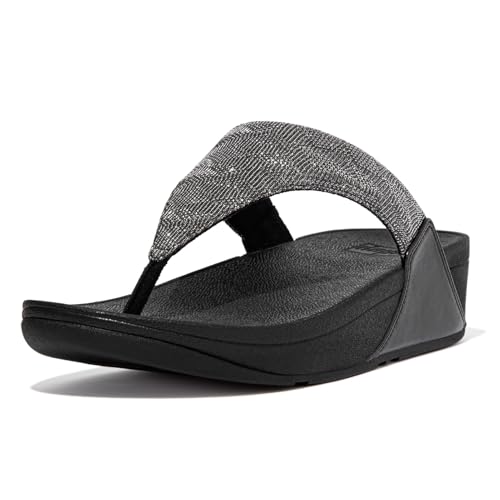 Image of FitFlop Women's Lulu Glitz Toe-Post Sandal