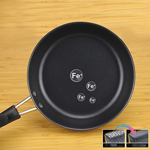 Wok antiadherente mini de 16 cm con mango desmontable miniatura 5