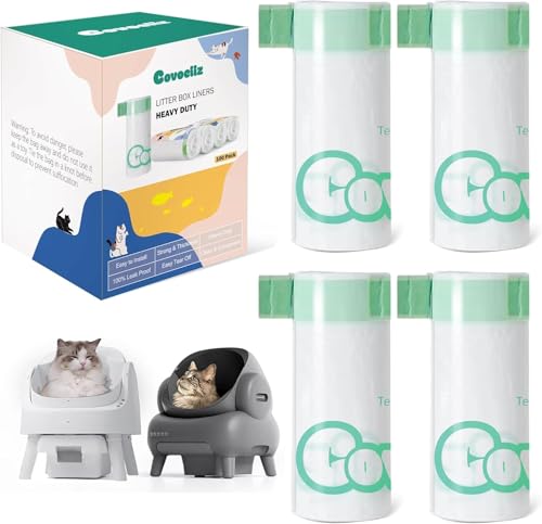 Covocliz LB-0100 Katzentoilettenauskleidung, 100 Stück