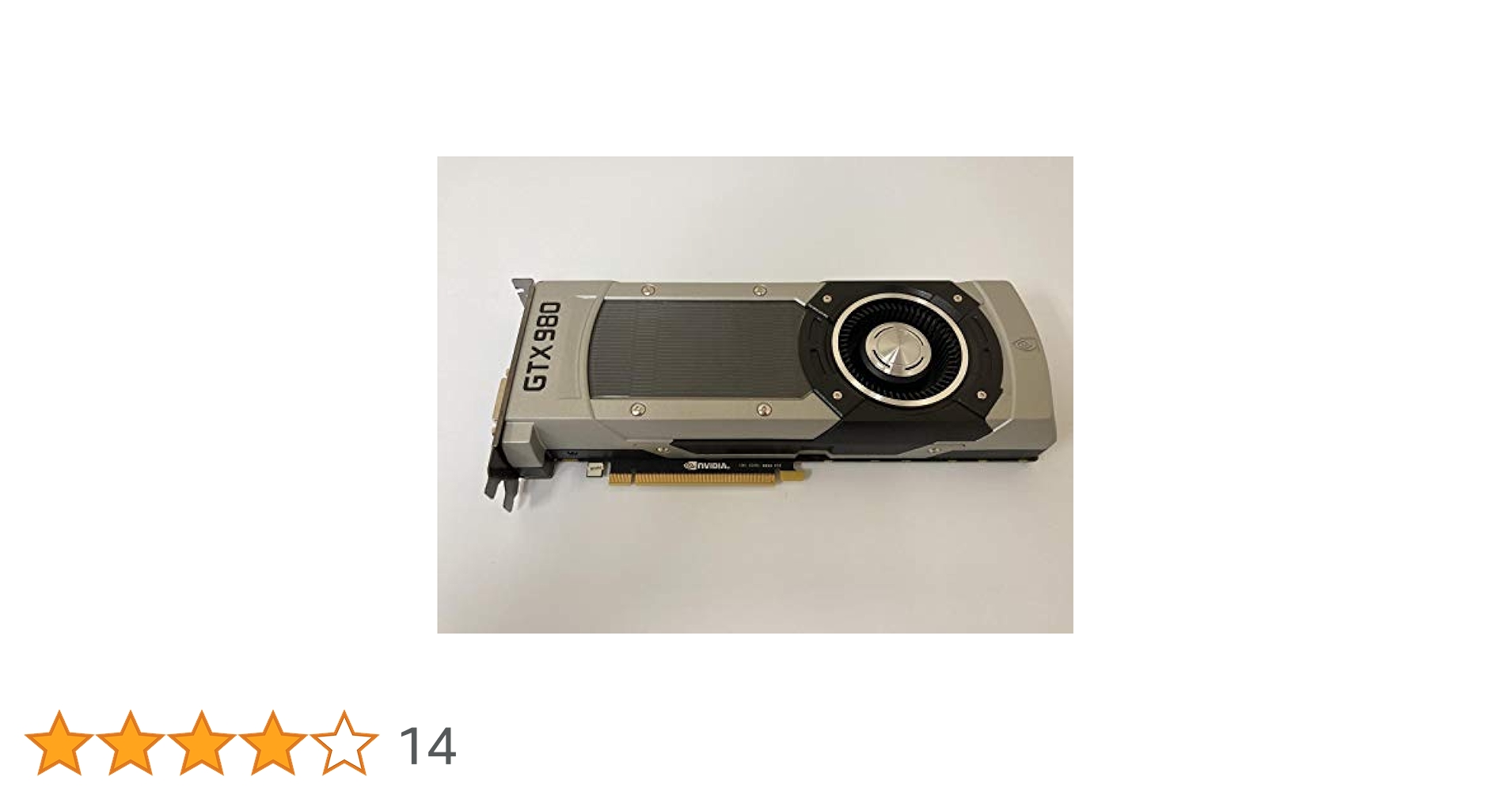 グラフィックボード・グラボ・ビデオカード NVIDIA GTX 980 Founders Editon グラフィックボード・グラボ・ビデオカード NVIDIA GTX 980