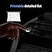 Aneken N60 Money Counter Machine Mixed Denominations, Cash Counter with 3.5” HD Dual TFT Display, UV/MG/IR/DD Counterfeit Detection, Printer-Ready Bill Counting Machine for Business, Upgraded Version