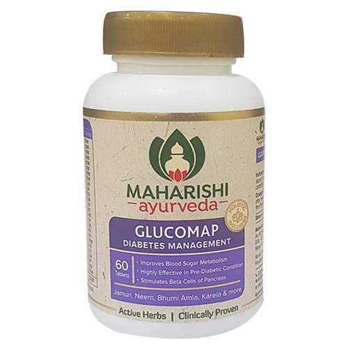 Maharishi Ayurveda Glucomap | Ayurvedic Medicine | Natural Product, 60 Tab