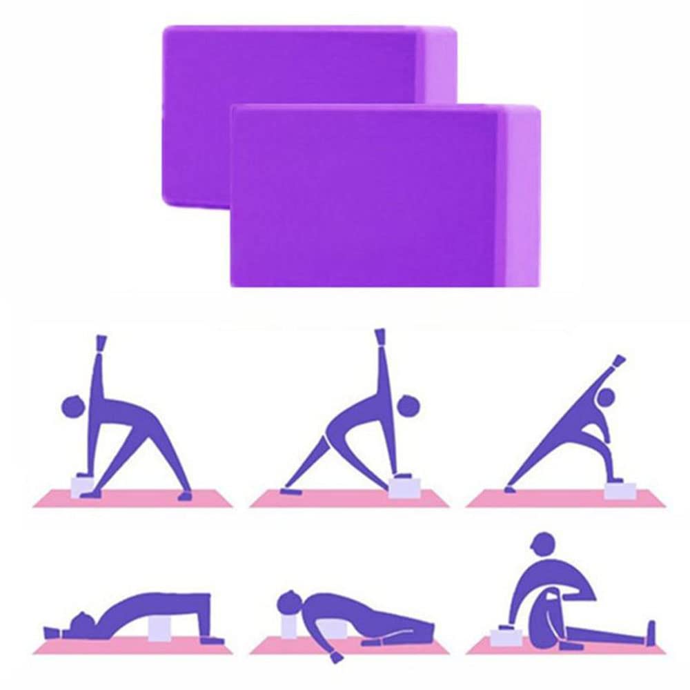 11Sztuk Outdoor Yoga Brick Eva Block Set Pilates Zestaw Pasów Fitness Do ćwiczeń Treningowych Blok Treningowy Cegła Stretching Yoga Bolster