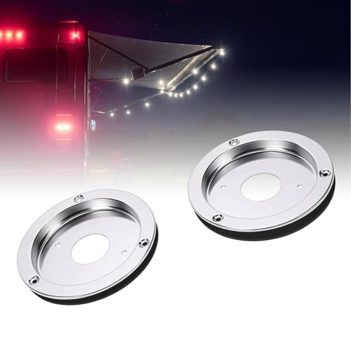 Cubierta de bisel de luz Cryfokt en acero inoxidable 304 pulido para luces de 3 pulgadas 3