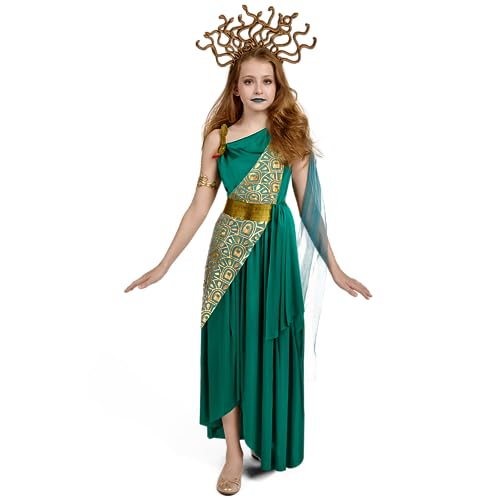 Disfraz de Medusa para Niñas Spooktacular Creations miniatura 6