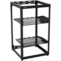 Amazon.com: ECHOGEAR 20U Open Frame Rack & Caster Kit - Heavy Duty