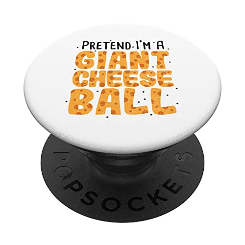 Käseliebhaber: Pretend I'm A Giant Cheese Ba... Käse Sprüche PopSockets mit austauschbarem PopGrip
