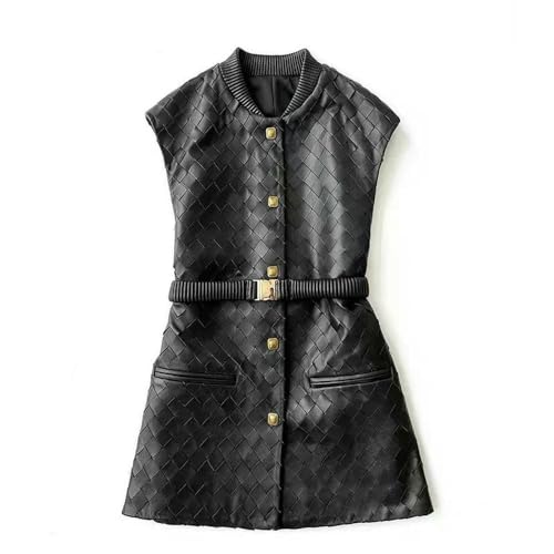 Veste en cuir tricotée souple contre le froid sans compromis style