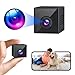 WiFi/WLAN günstig Kaufen-KINGDANS Mini Kamera, 2K HD Überwachungskamera, WLAN Kamera Überwachung innen, Mini Kamera Live Übertragung Handy APP mit Langer Akkulaufzeit, kleine Kamera mit Nachtsicht und Bewegungserkennung