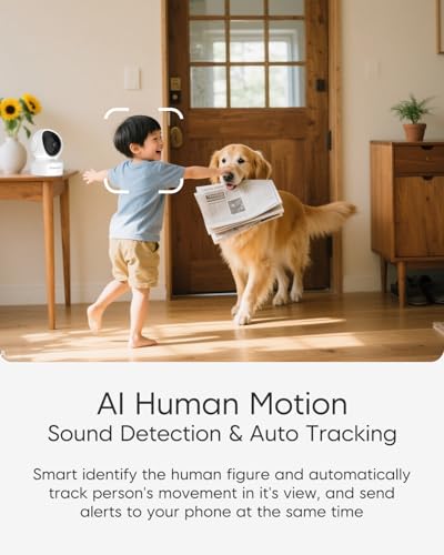 Image of VSTARCAM 5G Indoor Camera Wireless, 2.5K QHD with 5X Zomm, Dual-Band WiFi, 360 Pan-Tilt, Color Night Vision, Motion Detection, Real-time Alerts, 2-Way Audio, Cloud & SD Card Storage(up to 256GB)