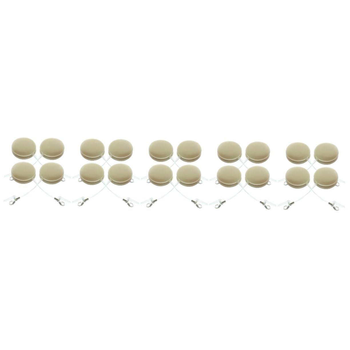 Didiseaon 20piezas Paquete De Paños De Limpieza De Pantalla Forma De Macaron Limpiador Portátil Para Pantallas De Teléfonos Tabletas y Monitores Digitales Sin Pelusa y Ligero