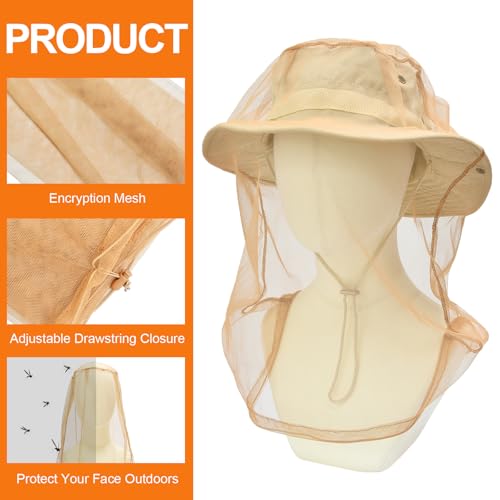 Image of Sun Hats for Men Women Bucket Hat UPF 50+ Boonie Hat Foldable UV Protection Hiking Beach Fishing Summer Safari