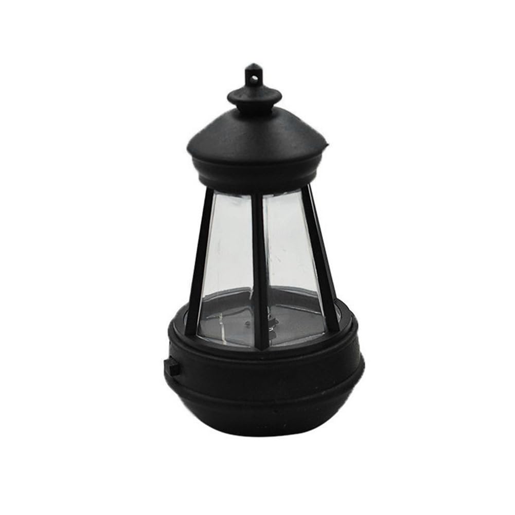 Plmvhpb Solar Lantern Outdoor Large Lighthouse Lantern Source Garden Decorative Lights Decorative Lights