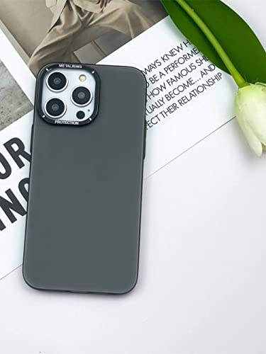 Coque iPhone 13 antichoc légère en PC rigide anti-rayures noire