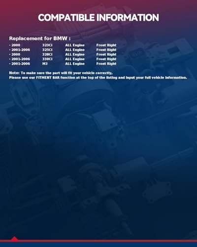 Image of KAX Front Right Power Window Regulator Fit for BMW 330Ci 2001-2006 | for BMW 325Ci 2001-2006,M3 2001-2006,323Ci 2000,328Ci 2000 Front Right Passenger Side Power Window Lifter