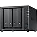 Synology DiskStation DS423+ NAS Server with Celeron 2.0GHz CPU, 6GB Memory, 4TB SSD Storage, 1TB M.2 NVMe SSD, 2 x 1GbE LAN Ports, DSM Operating System