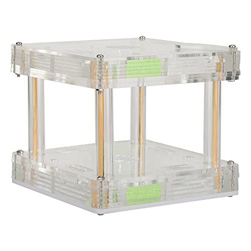Caja expositora acrílica de hormigas Qcwwy con red de ventilación 4