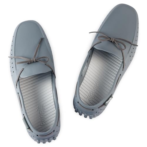 Image of People Footwear Boat Shoes for Men and Women, Just Slip On for Comfort and Style, Stylish Rubber EVA Loafers, Lightweight, Waterproof & Anti-Slippery - Perfect for Outdoors