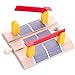 Conductor Carl Wood Train Track Expansion Packs| Compatible with Most Train Tracks| Street Crossings -1 Count (Pack of 2)