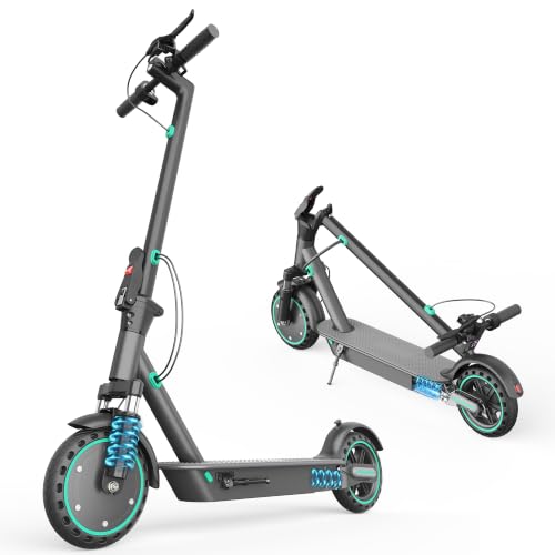 Image of 350W /500W Adult Electric Scooter, 8.5 inch /10 inch Solid Tires, 36V 7.8AH-15AH Battery, UP to 19-25MPH, 20-31 Miles Range, Foldable Lightweight E-Scooter, Dual Brakes, App Control, Max Load 265 LBS