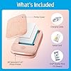 HP Sprocket Portable Photo Printer - Instantly Print 2x3 Sticky Backed Photos from Your Phone - Blush Pink Phone Photo Printer - Pocket Printer with Rechargeable Battery