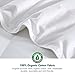 Oaken-Cat Feathers Down Comforter King - Organic Cotton Quilted Medium Warm All Seasons Duvet Insert or Stand-Alone Comforter (106x90, Ivory White)