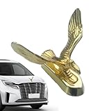 Motorhauben-Ornament – 3D-Metall-Autoaufkleber, dekorative Fahrzeugskulptur, High-End-Aufkleber-Zubehör, Auto-Styling Werkzeug | für Autos, Motorräder, Fahrräder, LKWs