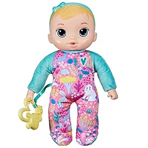 Baby Alive Soft ‘n Cute Doll, Blonde Hair, 11-Inch First Baby Dolls, Washable Soft Toys for Toddlers, Easter Gifts for Kids, 18 Months+
