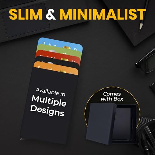 Bulldog - Credit Card Holder for Men & Women - Laser Engraved, Aluminum Cae & RFID Blocking Card Holder - Holds up to 8 Cards, Durable & Stylish for Dog Lovers with Gift Box3