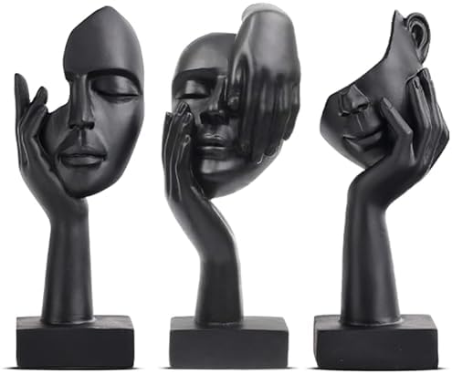 Estatua de Pensador Abstracta, Decoración de Escultura Moderna, F...