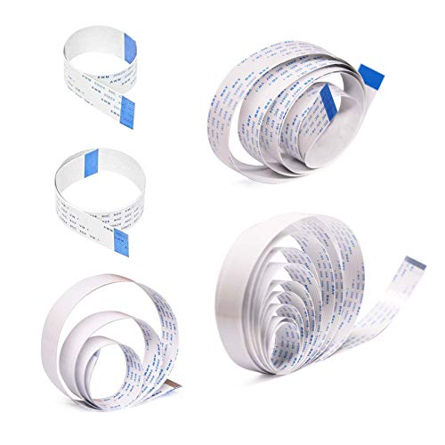 Pastall Raspberry Pi Camera Cable, 6pack 15 Pin (15cm×2pcs/30cm×2pcs/50cm×2pcs) FFC Ribbon Flexible Flat Cable for Raspberry Pi Module Camera