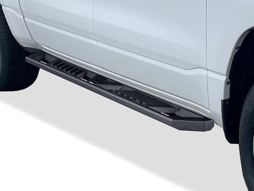 Estribos planos de acero APS Black SR1 para Ram 1500 2019-2026 miniatura 2
