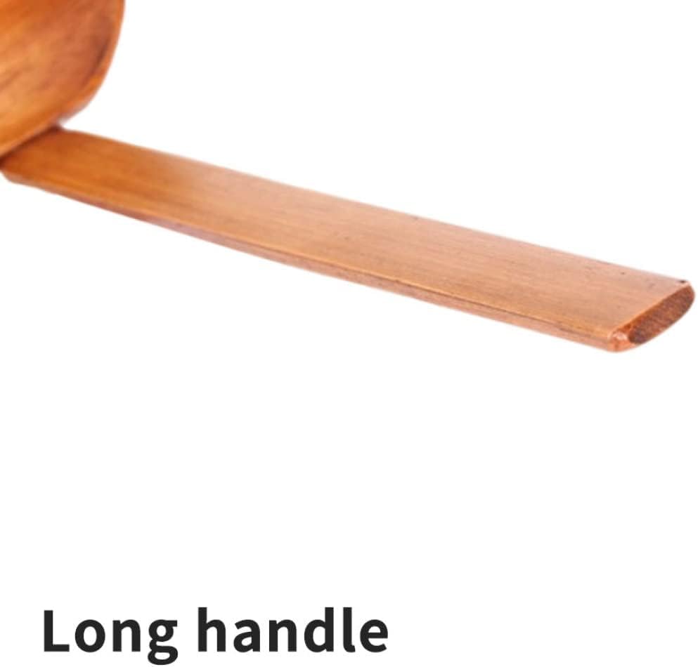 Cucchiai Da Zuppa In Legno A Manico Lungo - Set Di 2, Ideali Per Ramen E Hotpot - Foto 9