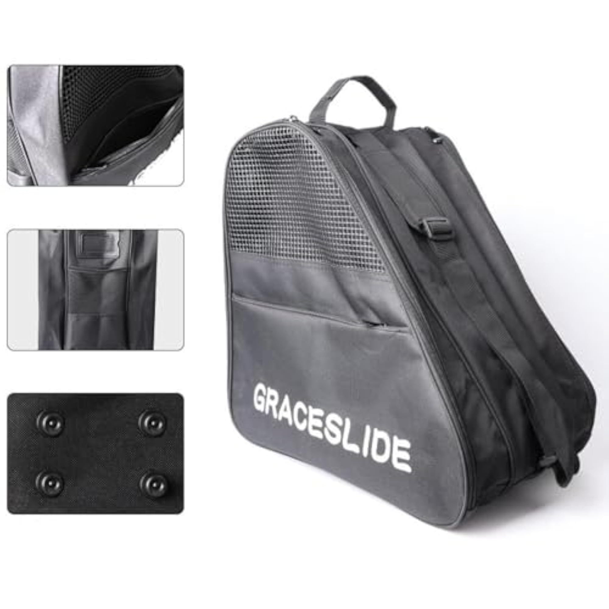 Roller Skates Storage Bag Pouch for Outdoor Children
