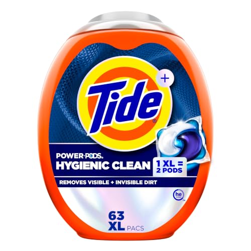 [SnS, AC] $52.05* | 4 × 63-Count Tide Hygienic Clean Heavy 10x Duty Power PODS (Original) ($13.01 each) - image 1
