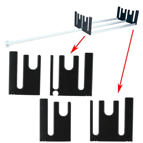 Truck Ski Rack & Snowboard Holder – Fits 3 Pairs of Skis, 1 Snowboard, Pole Storage, Adjustable Truck Bed Fit